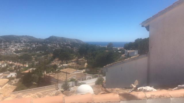 Ferienwohnung Atico-Penthouse En Moraira Con Vistas Al Mar Teulada Exterior foto
