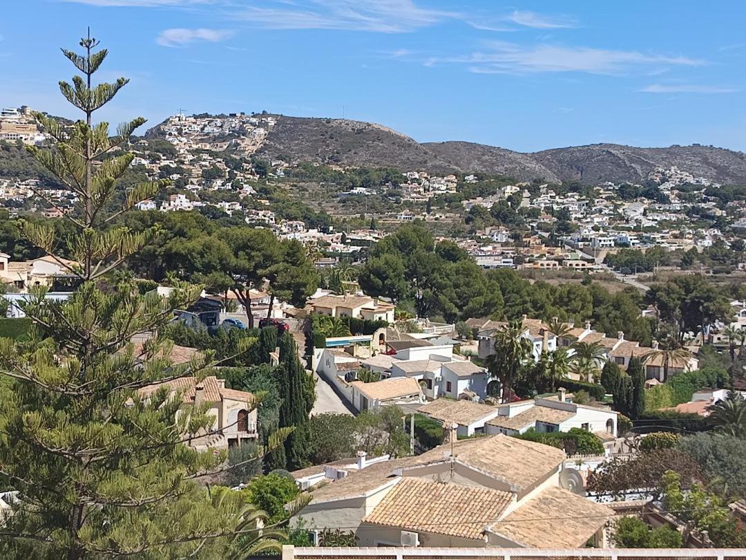 Ferienwohnung Atico-Penthouse En Moraira Con Vistas Al Mar Teulada Exterior foto