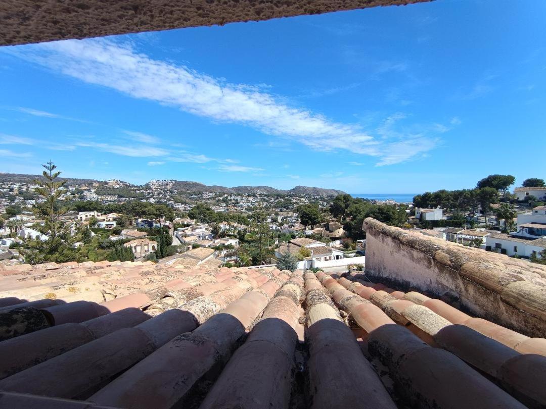 Ferienwohnung Atico-Penthouse En Moraira Con Vistas Al Mar Teulada Exterior foto
